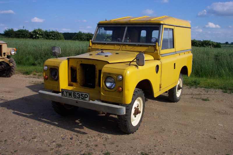 You buy an old Land Rover that has been asleep in 